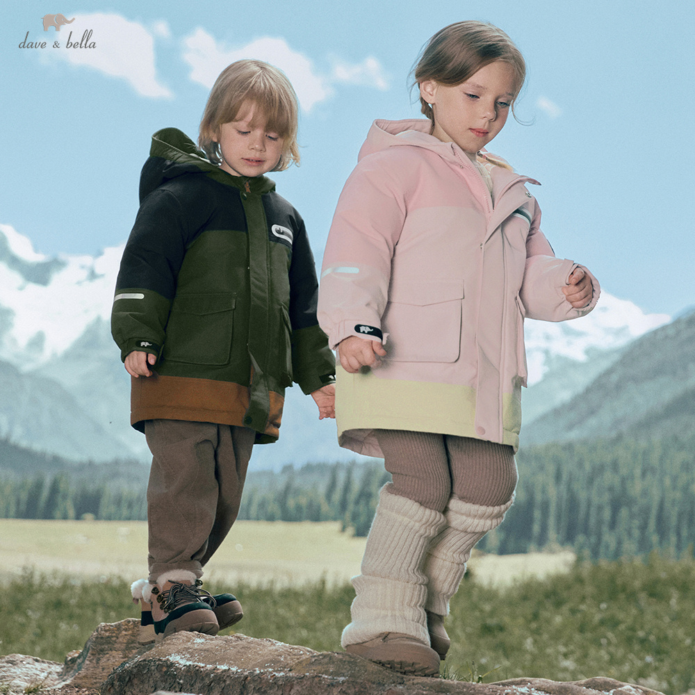 Baby Clothing Zipper - Dave Bella Children Down Jacket Winter