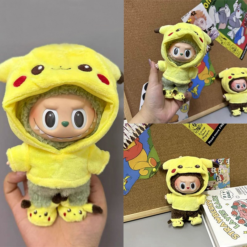 15 17cm For Labubu Doll Cartoo - Baby Clothing Kit review and price