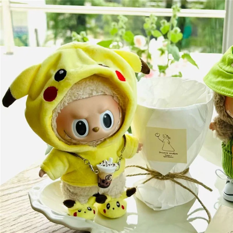 15 17cm For Labubu Doll Cartoo - Baby Clothing Kit review and price