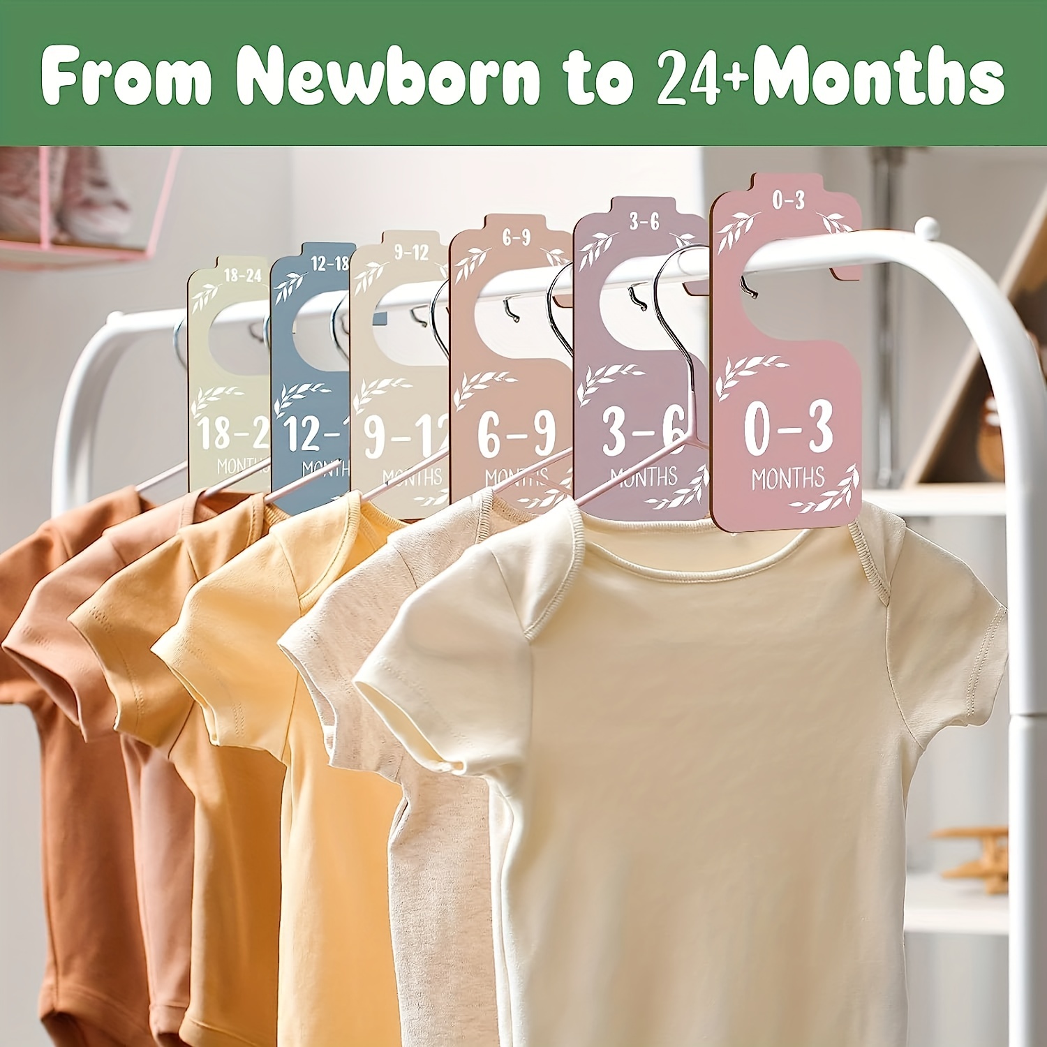 8pcs Wooden Baby Closet Divide - Baby Clothing Storage review and price