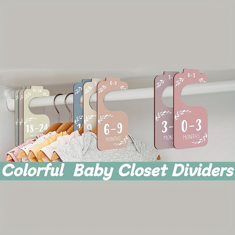 8pcs Wooden Baby Closet Divide - Baby Clothing Storage review and price
