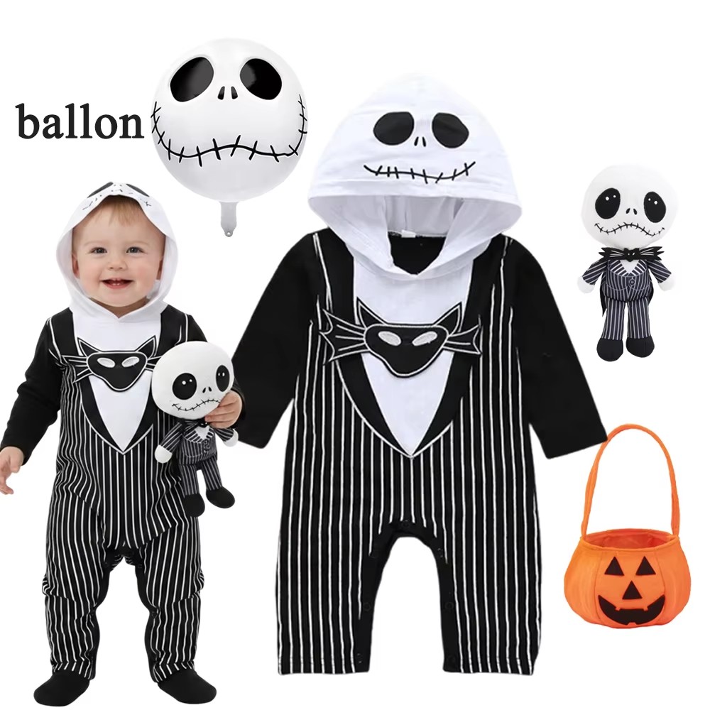 Baby Boys Hooded Romper Hallow - Baby Clothing Newborn review and price