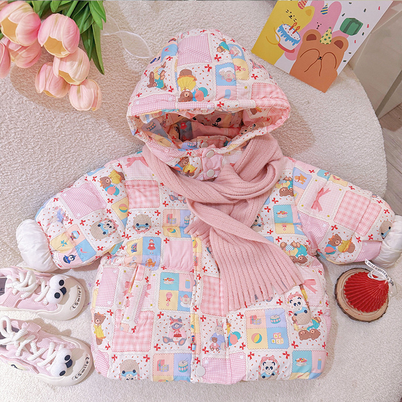 New Children's Jacket Cotton C - Baby Clothing Zipper review and price