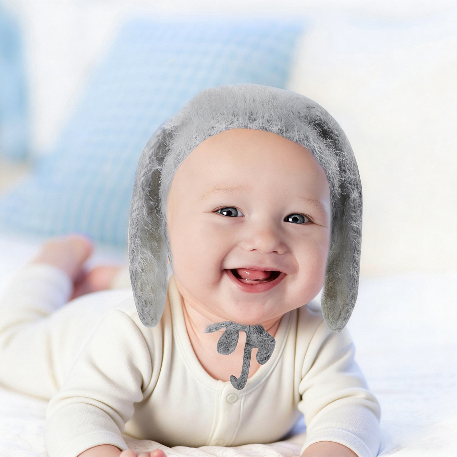 Newborn Warm Rabbit Ear Beanie - Baby Hat Beanie review and price