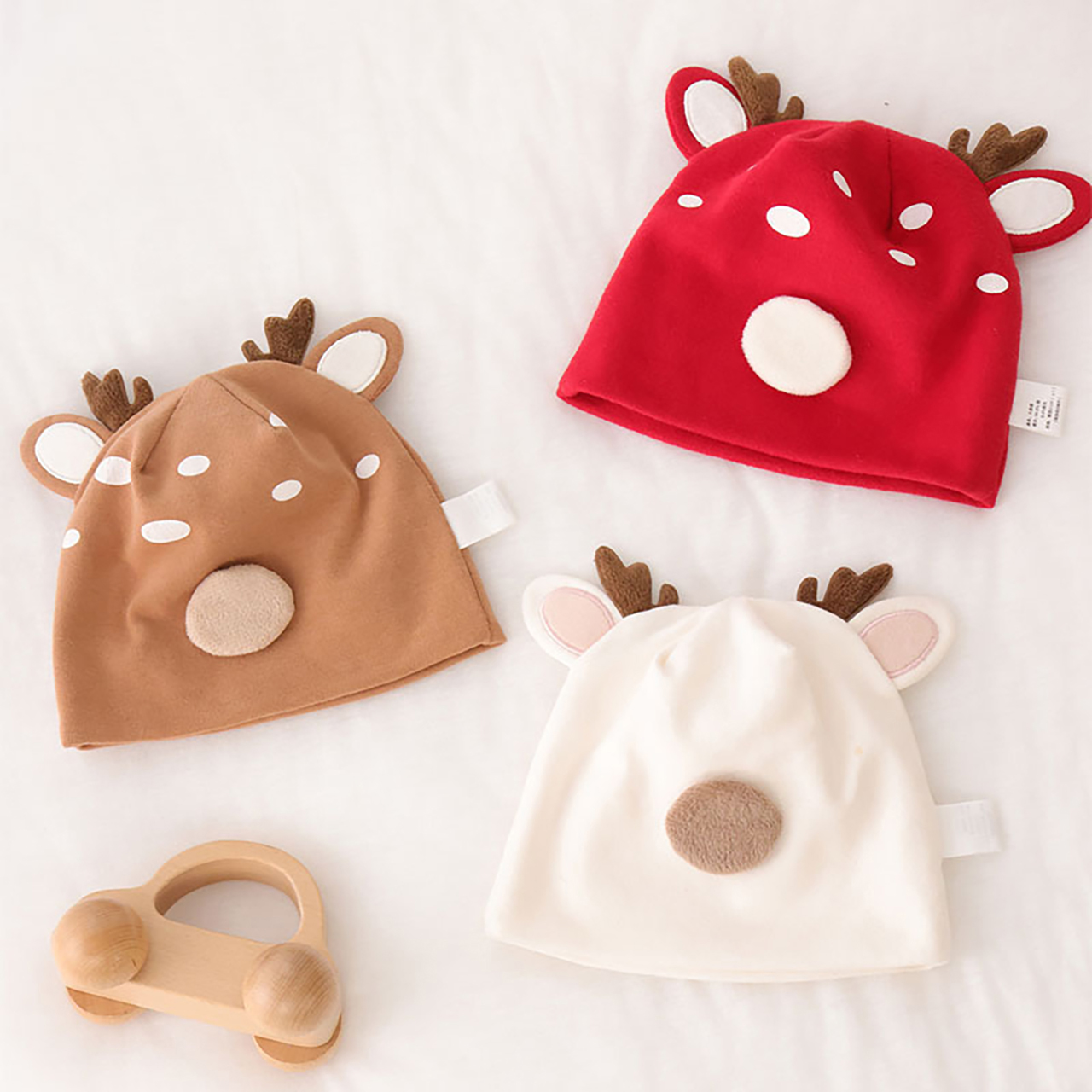 Cute Little Deer Baby Fetal Ha - Baby Hat Beanie review and price