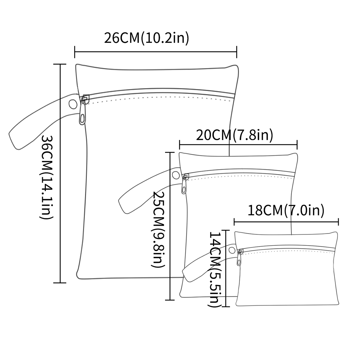 3Pcs/S Different Size Waterpro - Baby Clothing Kit review and price