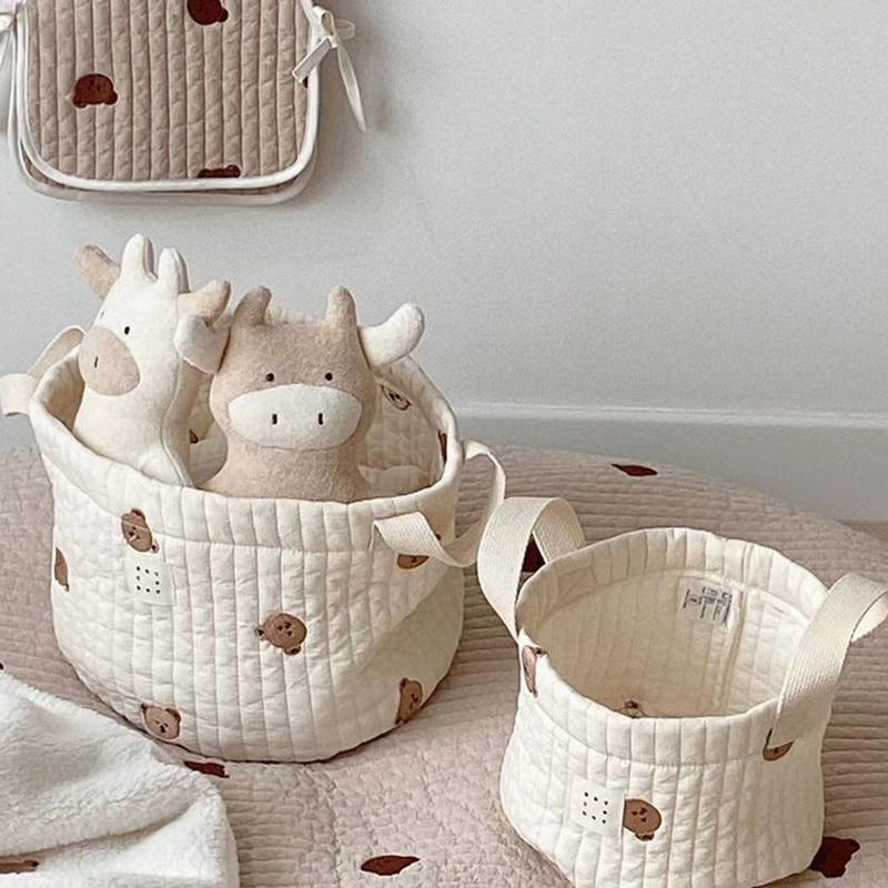 Cute Bear Embroidery Diaper Ba - Baby Clothing Storage review and price