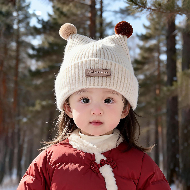 1-4Year Baby Knitted Hat Cute  - Baby Hat Beanie review and price