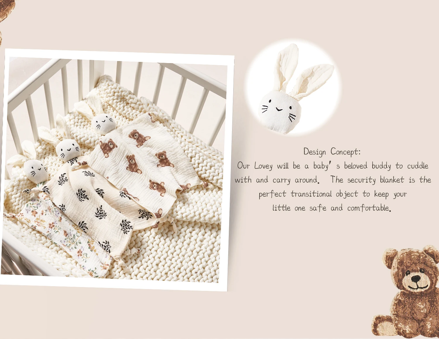 Baby Soothing Towel: Soft Rabb - Baby Clothing Fabric review and price