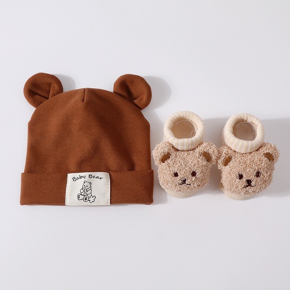 2Pcs/Set Cute Cotton Baby Hat  - Baby Hat Beanie review and price