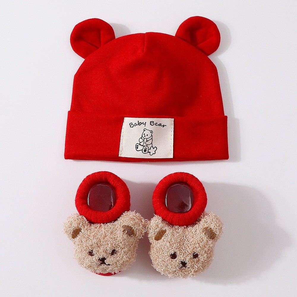 2Pcs/Set Cute Cotton Baby Hat  - Baby Hat Beanie review and price