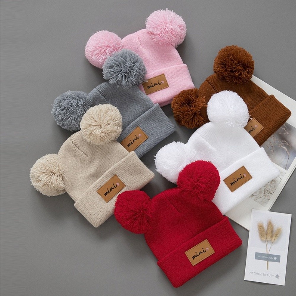 Double Ball 0-3 Years Old Infa - Baby Hat Beanie review and price