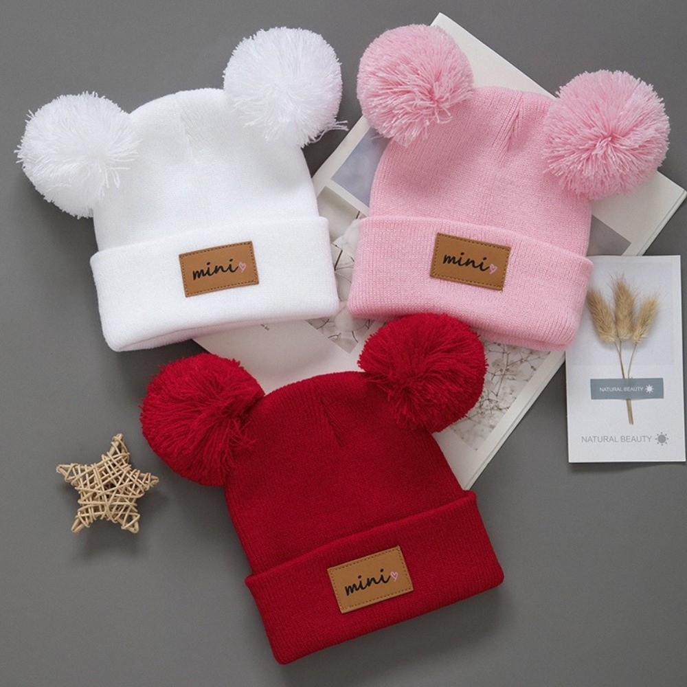 Double Ball 0-3 Years Old Infa - Baby Hat Beanie review and price