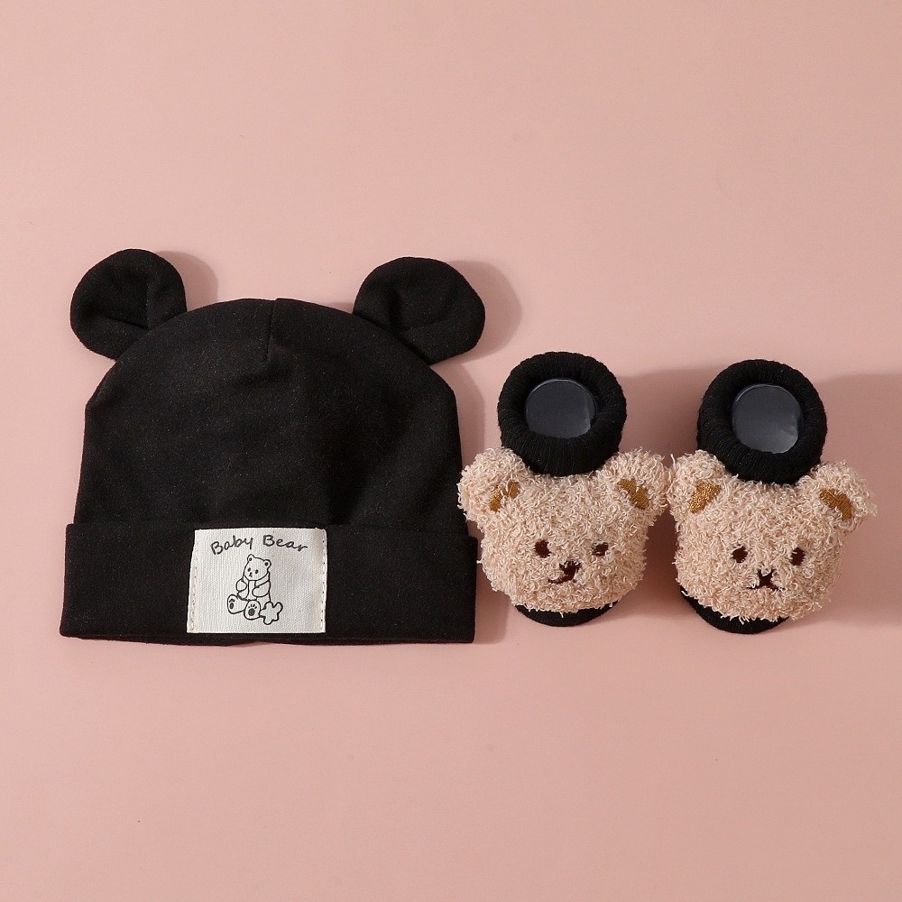2Pcs/Set Cute Cotton Baby Hat  - Baby Hat Beanie review and price