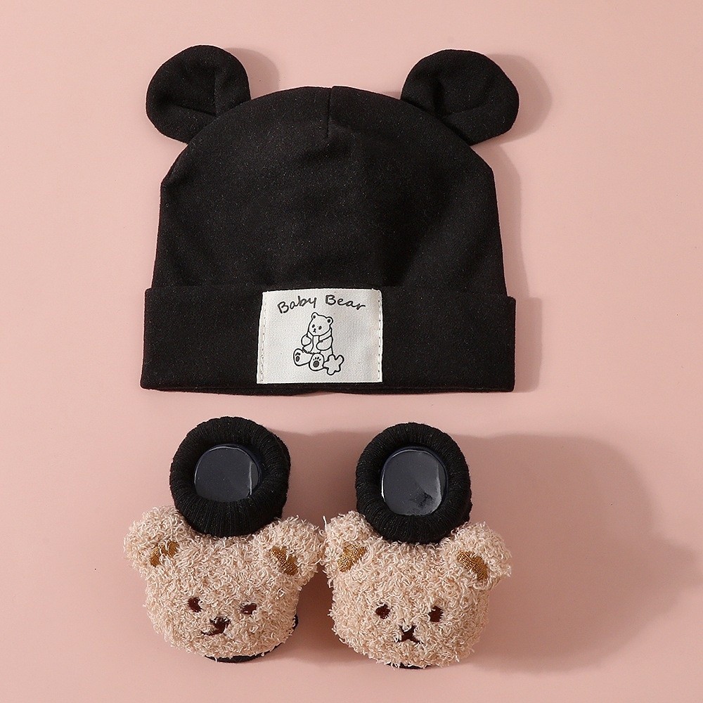 2Pcs/Set Cute Cotton Baby Hat  - Baby Hat Beanie review and price