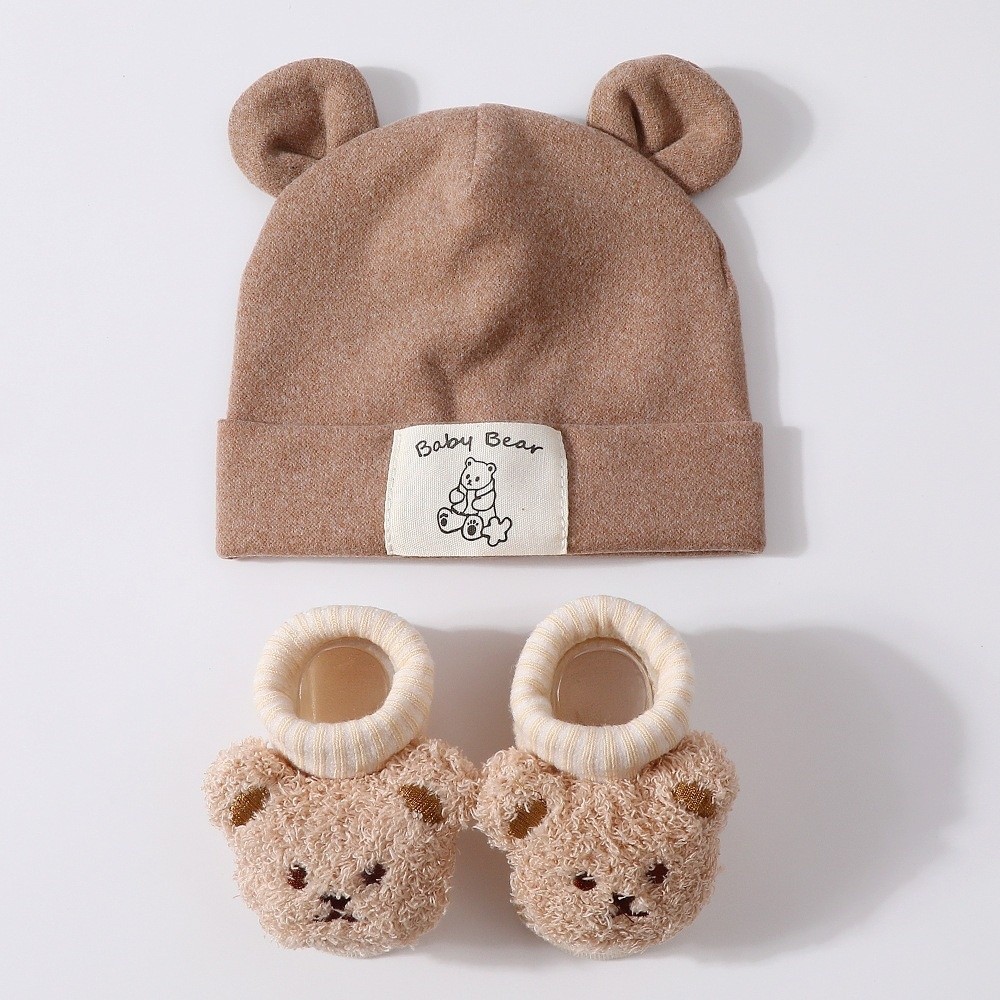 2Pcs/Set Cute Cotton Baby Hat  - Baby Hat Beanie review and price