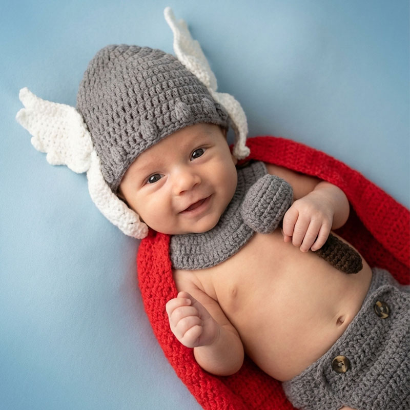 Newborn Photography Props Thor - Baby Clothing Newborn review and price